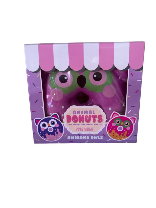 Rare Animal Donut - Pink Owl